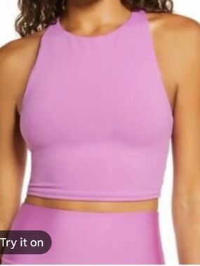 ALO Yoga Movement High Neck Strappy Bra
